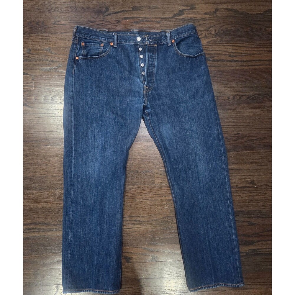 Levi's 501 Original Fit Button-Fly Denim Jeans — Men's 40x30